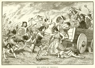 La battaglia di Vercelli da English School
