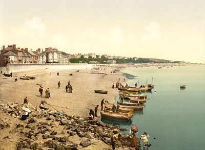 La spiaggia, Exmouth da English School