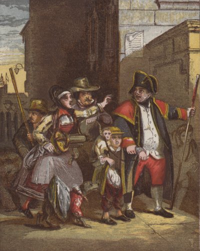 Il beadle della parrocchia da English School