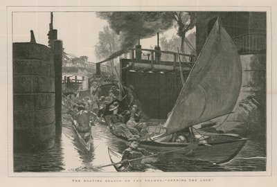 La stagione delle barche sul Tamigi da English School