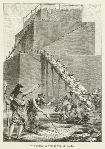 La costruzione della Torre di Babele da English School