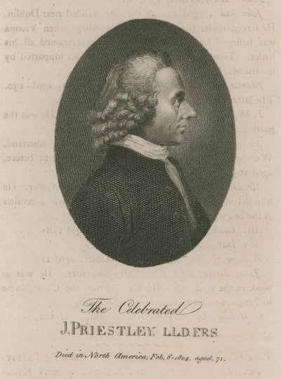 Il celebre Joseph Priestley da English School
