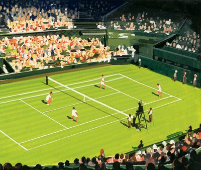 Il campo centrale a Wimbledon da English School