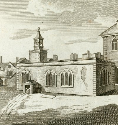 La cappella nella Torre di Londra da English School