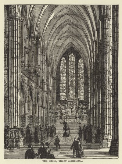 Il coro, Cattedrale di Truro da English School