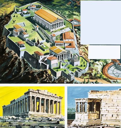 La città di Atene nell