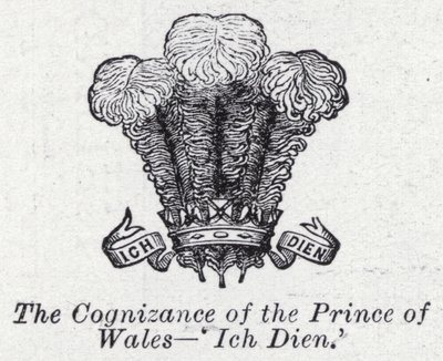 Il distintivo del Principe di Galles, 