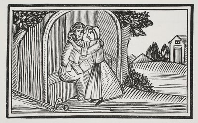 La morte di Guy, illustrazione da Chap-books del XVIII secolo di John Ashton, pub. 1882 da English School
