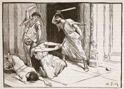 La morte di Tiberio Gracco (litografia) da English School