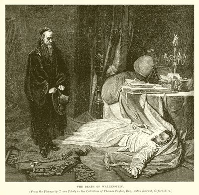 La morte di Wallenstein da English School