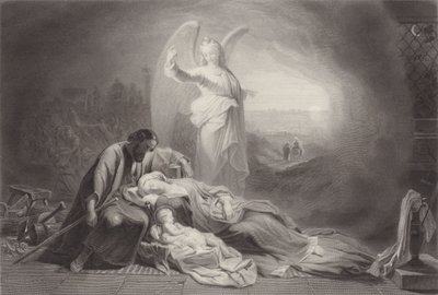 La vigilia della fuga (incisione) da English School