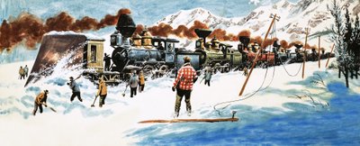 La prima linea ferroviaria transcontinentale attraverso l