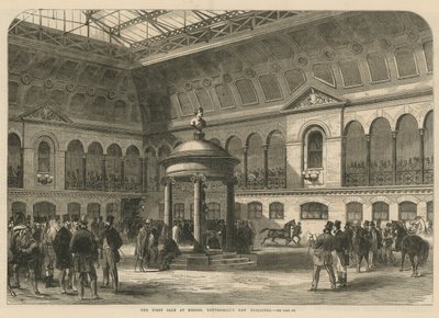La prima vendita nel nuovo edificio di Messrs Tattersalls da English School