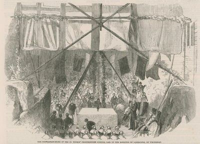 La pietra angolare delle scuole della Certosa di San Tommaso da English School