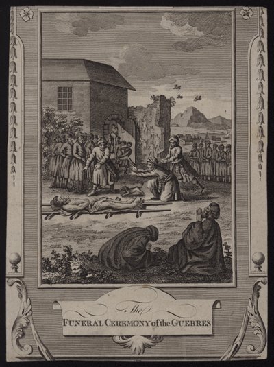La cerimonia funebre dei Guebres da English School