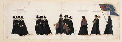 Il corteo funebre della regina Elisabetta I all