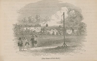 Il gioco del Pall Mall da English School