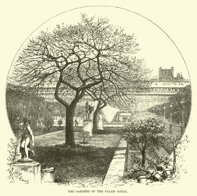 I giardini del Palais Royal da English School