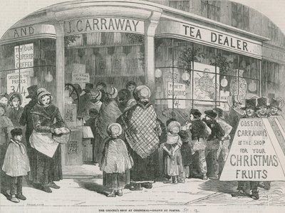 Il negozio di drogheria a Natale da English School
