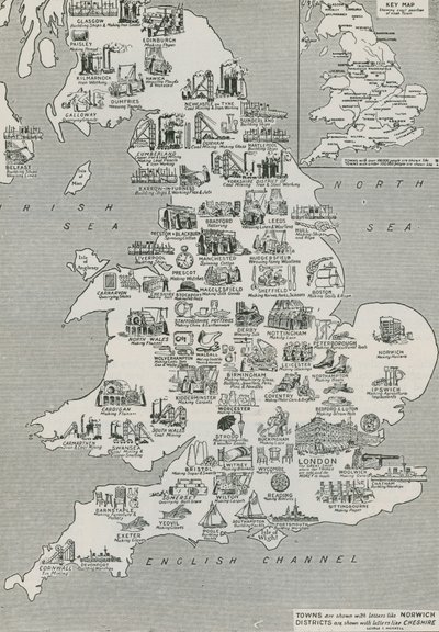 Il raggruppamento delle industrie britanniche da English School