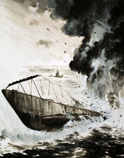 Il sottomarino U-Boat 65 infestato da English School