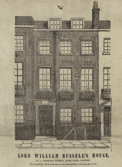 La casa di Lord William Russell da English School