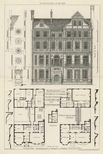 La casa di Sir Robert Collier da English School