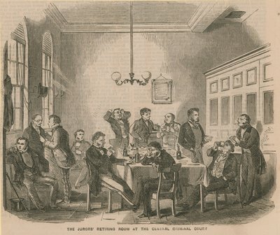 La sala dei giurati alla Corte Penale Centrale da English School