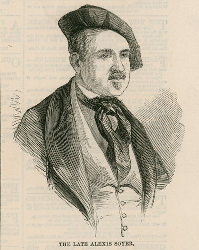 Il defunto Alexis Soyer da English School