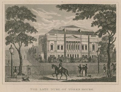 La casa del defunto Duca di York, Lancaster House, poi York House da English School