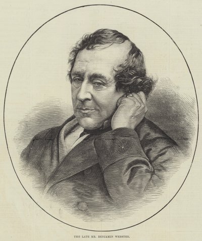 Il defunto signor Benjamin Webster da English School