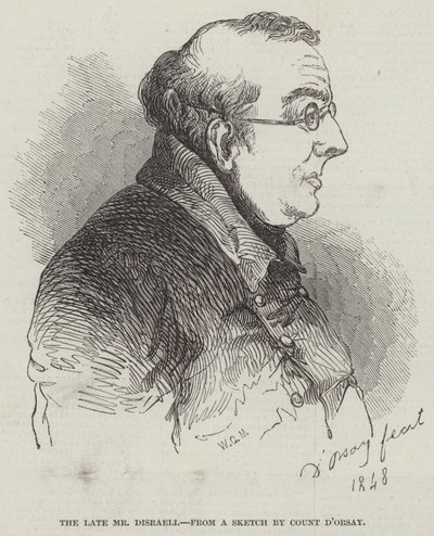 Il defunto signor Disraeli da English School