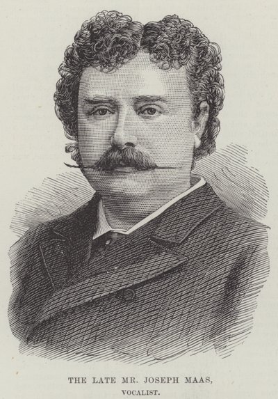Il defunto Mr Joseph Maas, cantante da English School