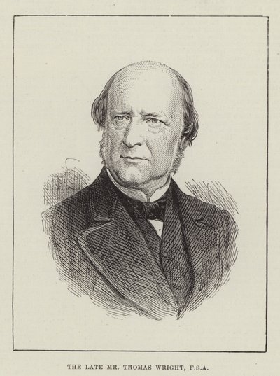 Il defunto signor Thomas Wright, FSA da English School