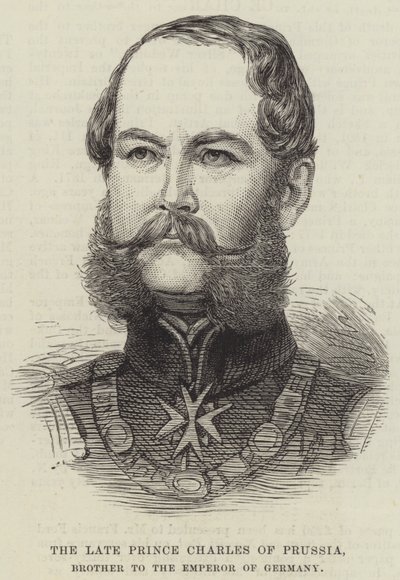 Il defunto Principe Carlo di Prussia, fratello dell