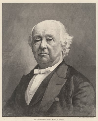 Il defunto Professor Jowett, Maestro di Balliol da English School