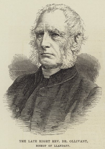Il defunto reverendo Dr Ollivant, vescovo di Llandaff da English School