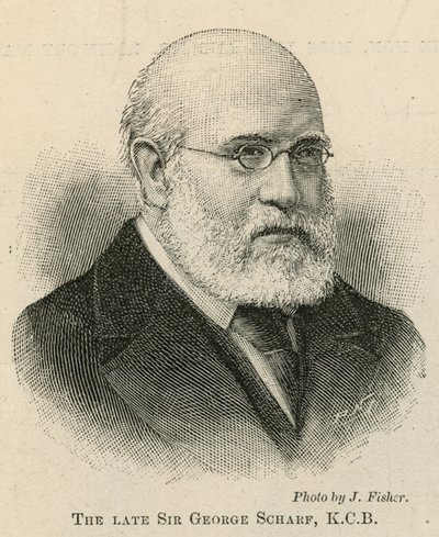 Il defunto Sir George Scharf, KCB da English School