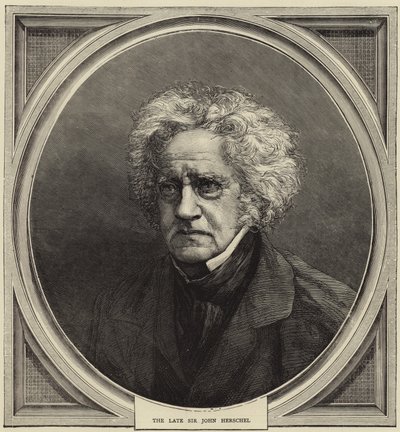 Il defunto Sir John Herschel da English School