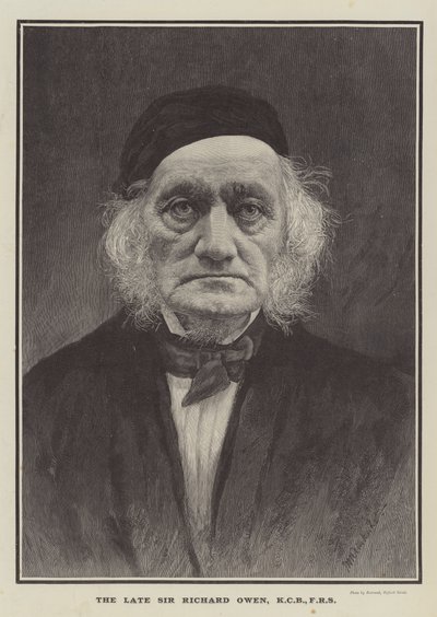 Il defunto Sir Richard Owen, KCB, FRS da English School