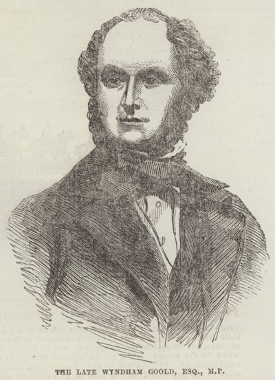 Il defunto Wyndham Goold, Esquire, MP da English School
