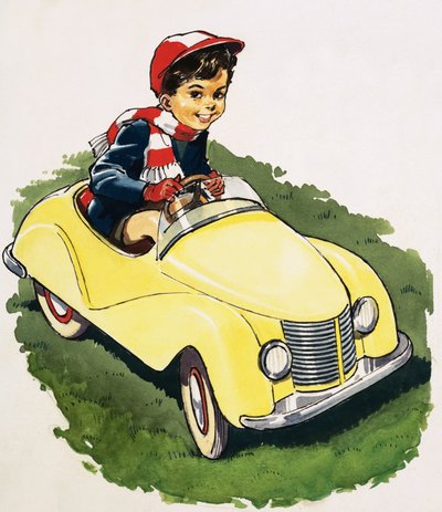 Il bambino che amava le macchine da English School