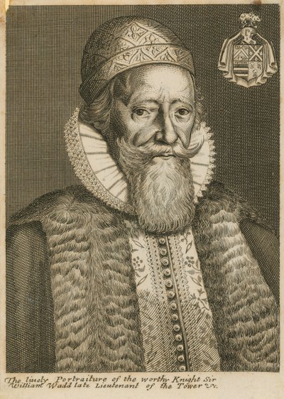 Il vivace ritratto del degno cavaliere Sir William Wadd da English School
