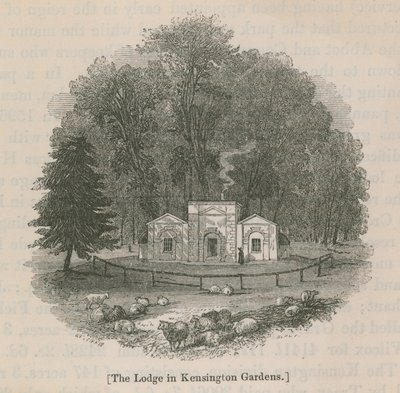 Il lodge nei Giardini di Kensington da English School