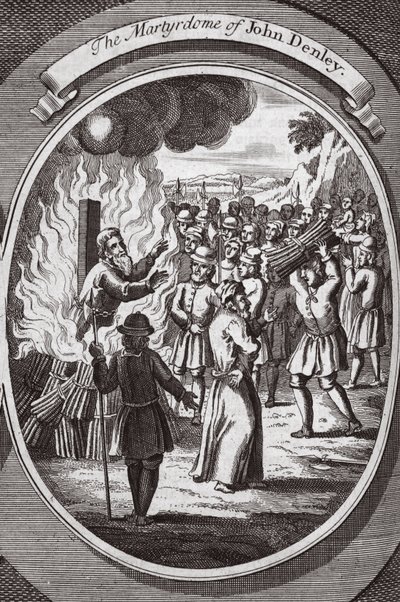 Il martirio di John Denley, illustrazione da 