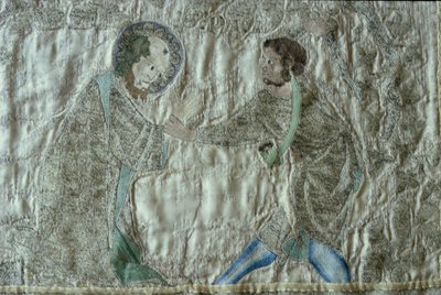 Il martirio di un santo (dettaglio) da English School