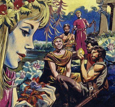 Gli uomini inviati da Ulisse a esaminare i Lotofagi non tornarono mai da English School
