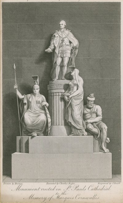 Il monumento eretto nella Cattedrale di San Paolo da English School