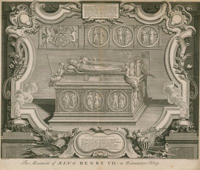 Il monumento di Re Enrico VII da English School