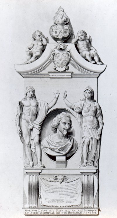 Il monumento di Sir Robert Ayton da English School